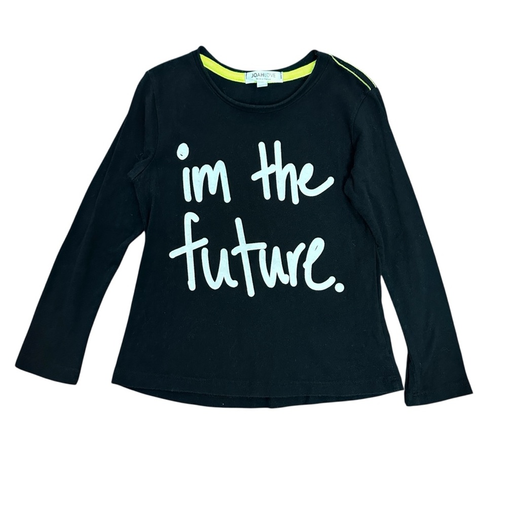 Joah Love Black Kids Future Long Sleeve Shirt